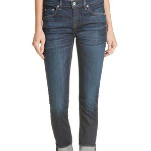 RAG & BONE Dre Low-rise Slim Boyfriend Jeans In Ida size 28